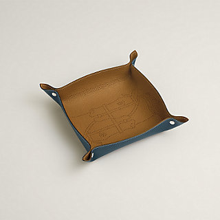 Mises et Relances Quadrige change tray - Brown | Hermès Mainland China